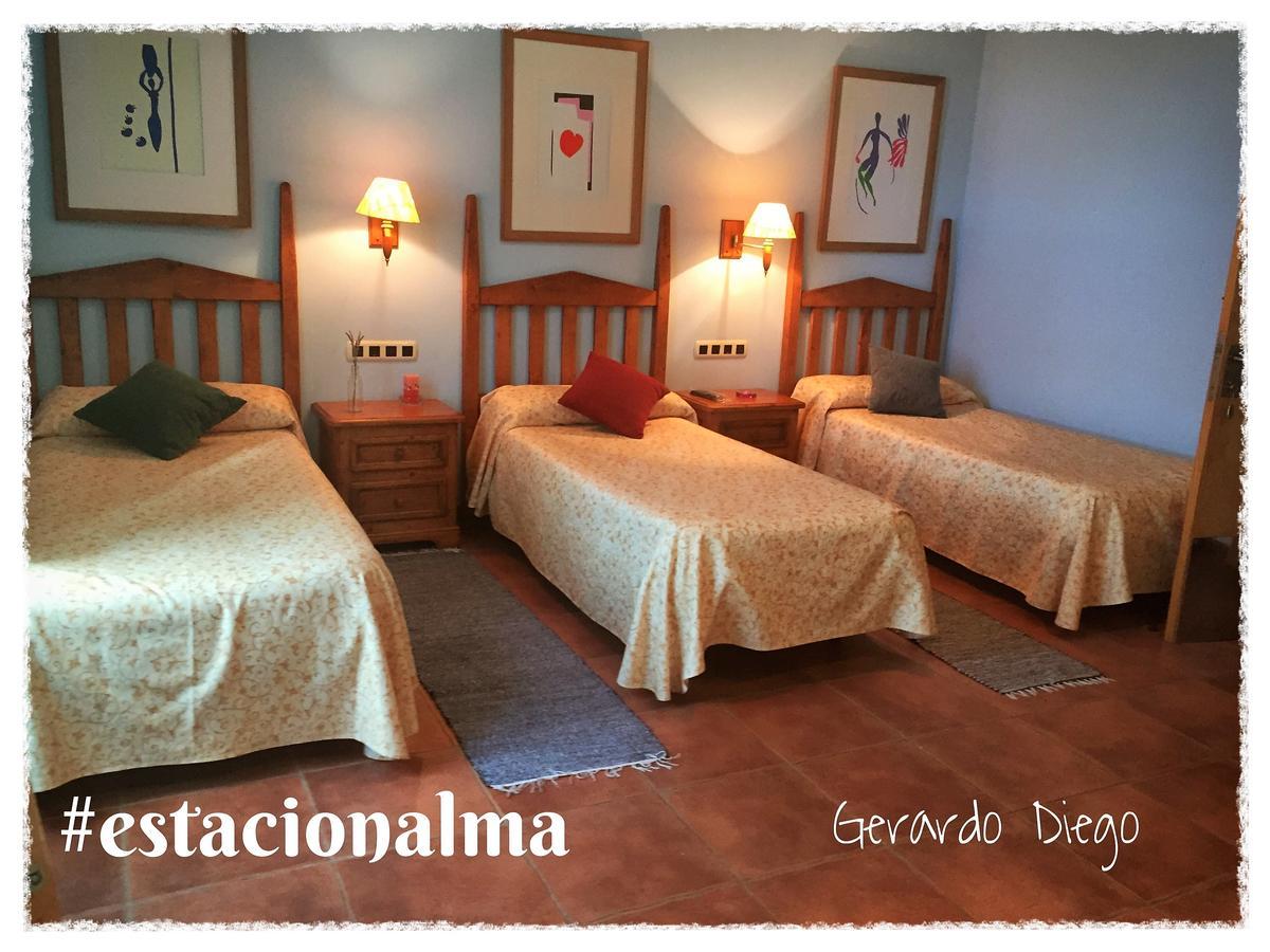 Hotel Rural La Estacion Del Alma Альмасан Экстерьер фото